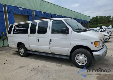 2001 Ford Econoline E350 Super Duty Wagon из США, поврежденный, VIN 1FBSS31L31HA96582